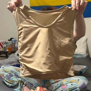 Skin toned chest binder